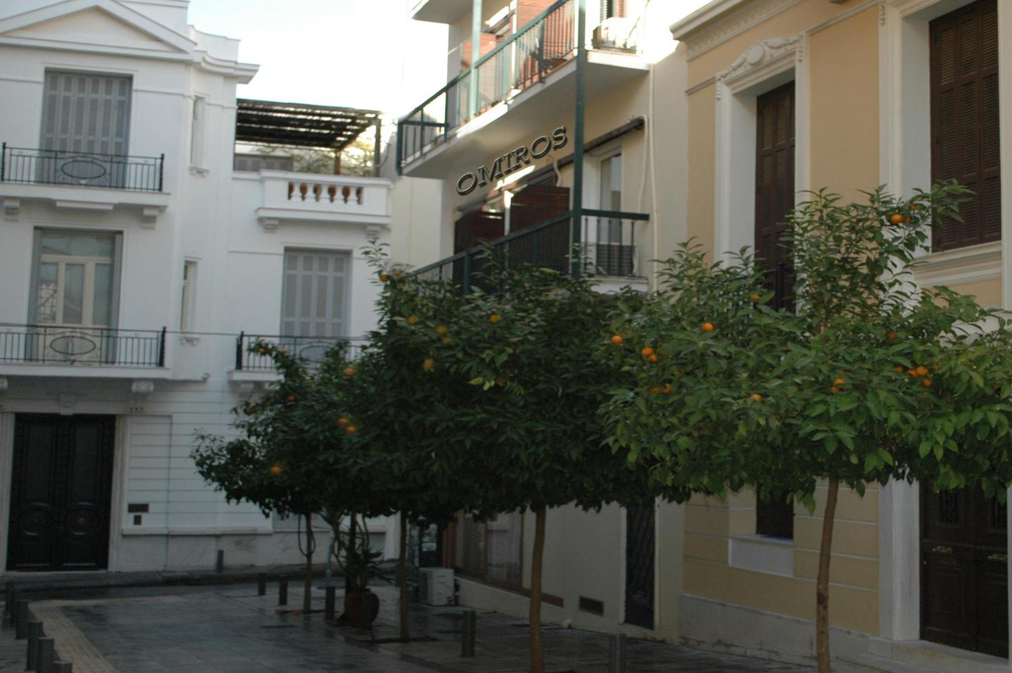 אתונה Omiros Hotel מראה חיצוני תמונה